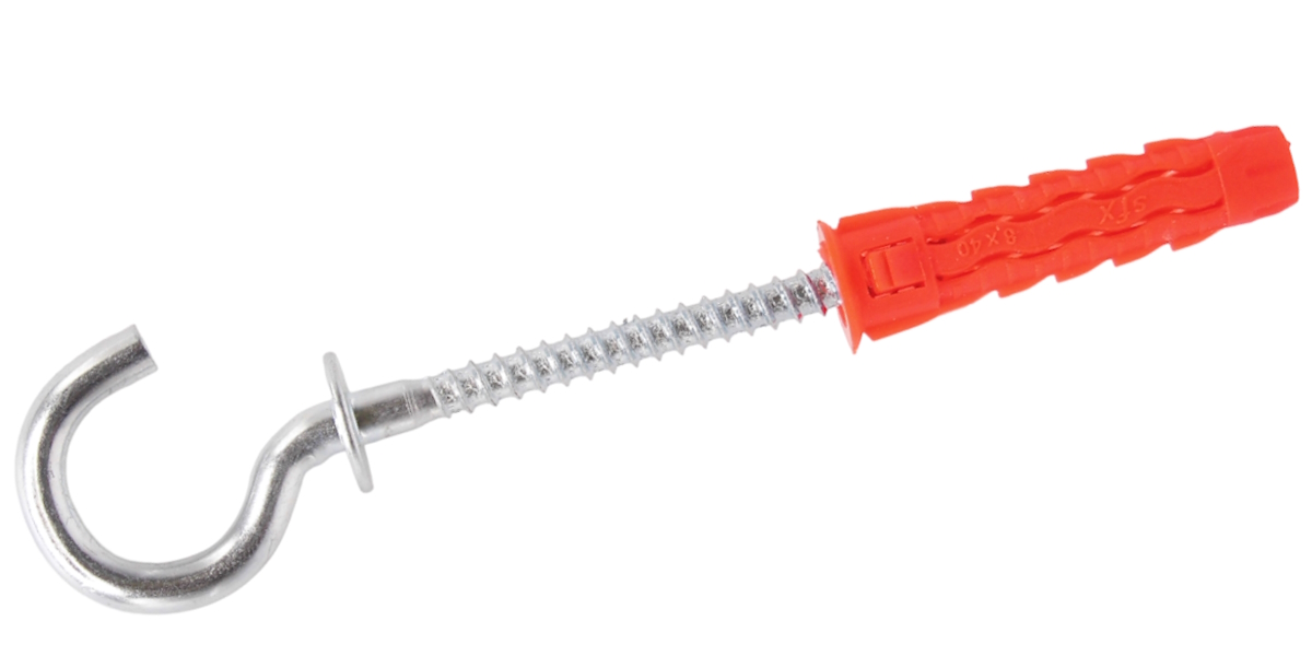 Дюбель 6х30 універсальний 3,5х65 з відкритим кільцем SFXC нейлон "Wkret-Met"