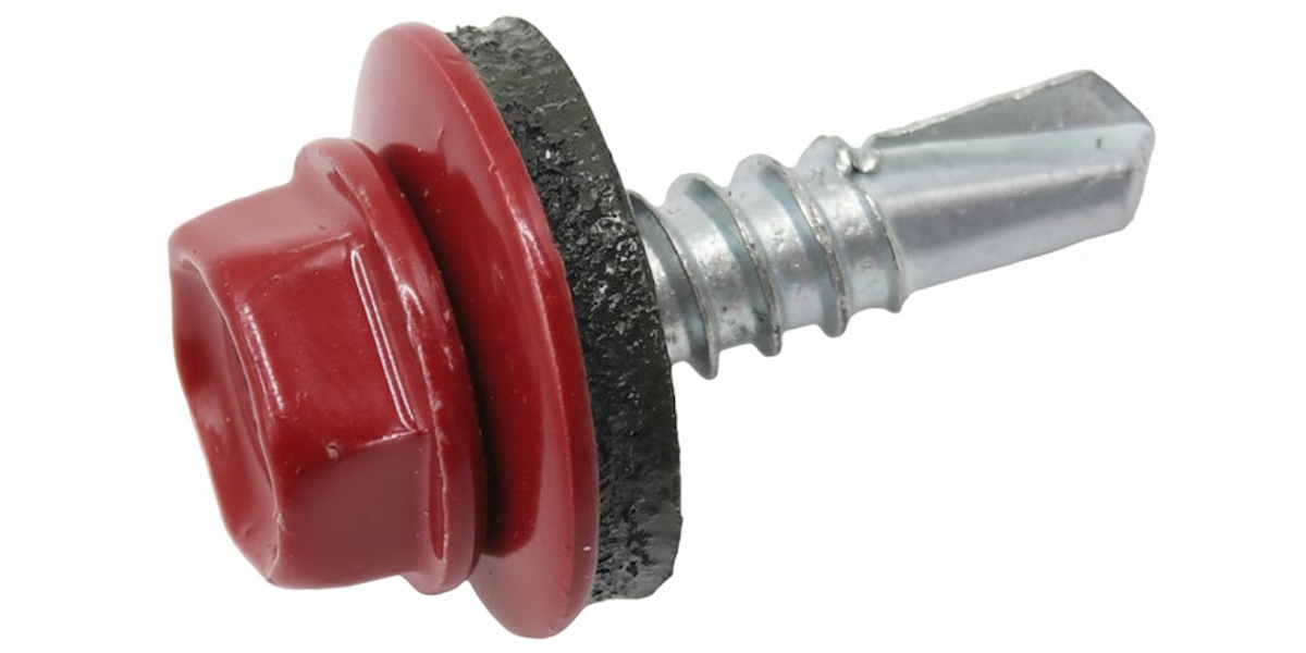 Саморіз 5,5х25 для профнастилу з свердлом TEX-H RAL3003 М