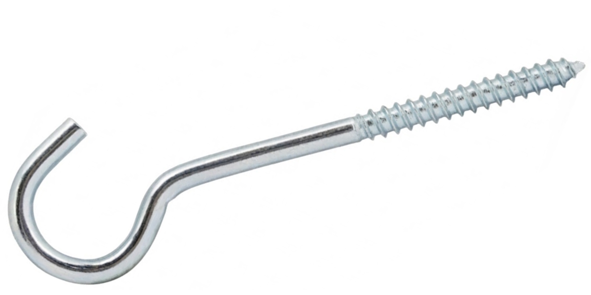 Шуруп 4х50 з відкритим С кільцем Steelfix