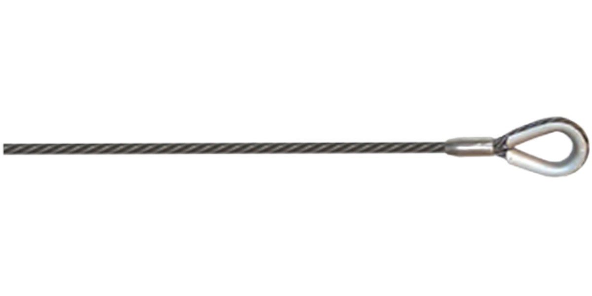 Гілка канатна 0,8т. 8,5м. коуш-вільний кінець 9,1мм Steelfix