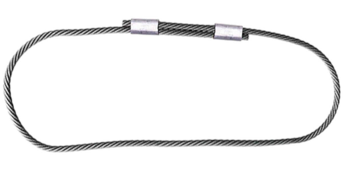 Строп 2,5т 5м канатний кільцевий втулка 12мм Steelfix