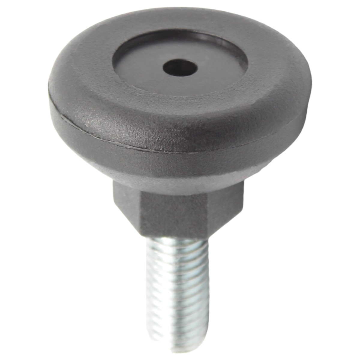 Опора регульована М10х45, D40мм чорна Steelfix
