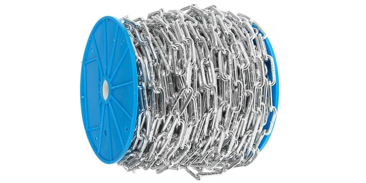 Ланцюг 2 мм DIN 763 довголанковий (бухта 100 пог.м.) К