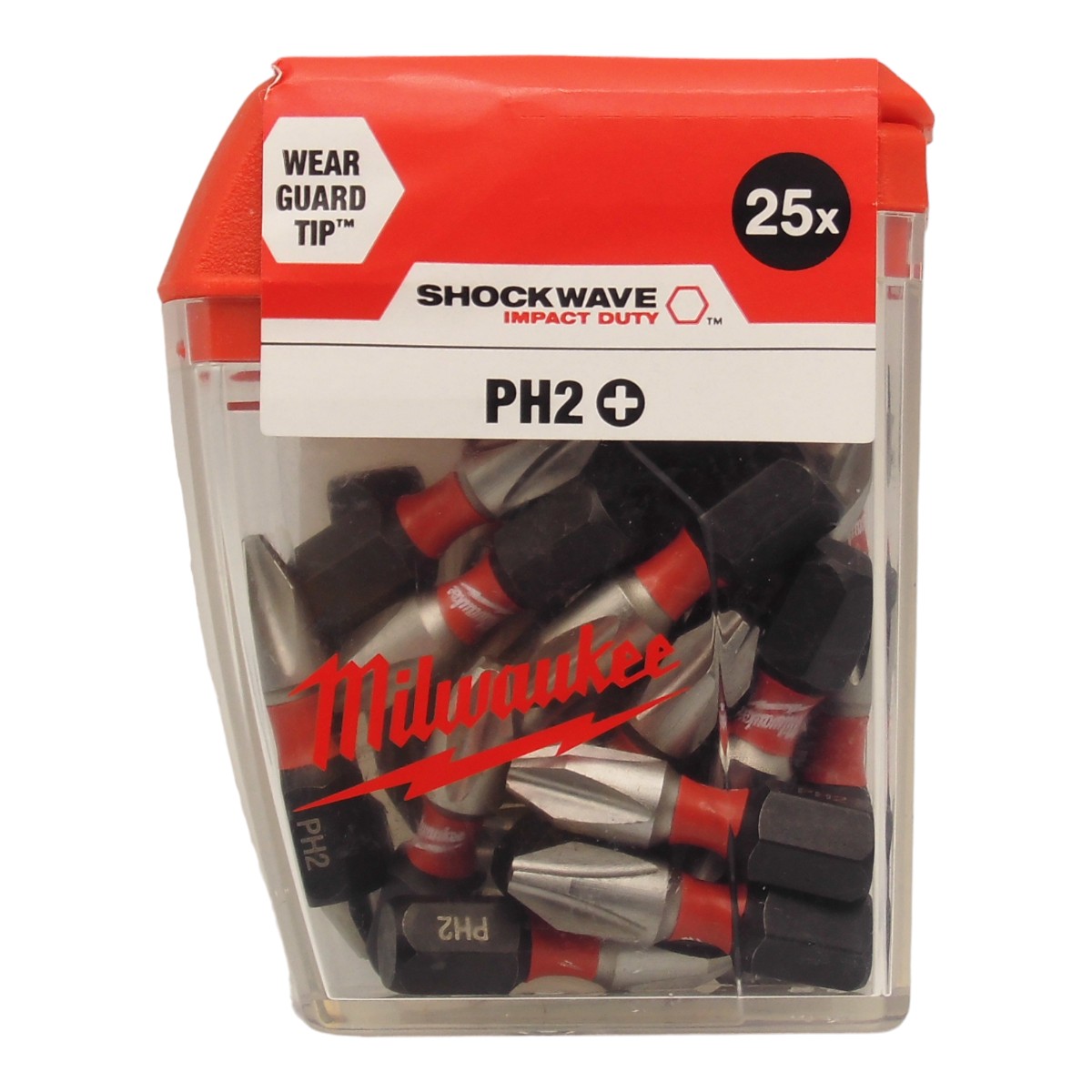 Біта PH2х25мм IMPACT SHOCKWAVE MILWAUKEE